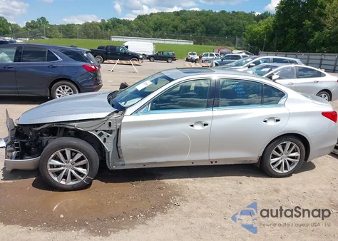 2016 Infiniti Q50 2.0T Premium из США, поврежденный, VIN JN1CV7AR7GM252046